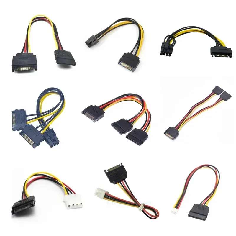 AliExpress - 1PCS SATA Netzteil Kabel Männlich Weiblich Sata zu PH2.0/XH2.54/VH3.96 IDE 4P Festplatte netzteil Kabel Adapter