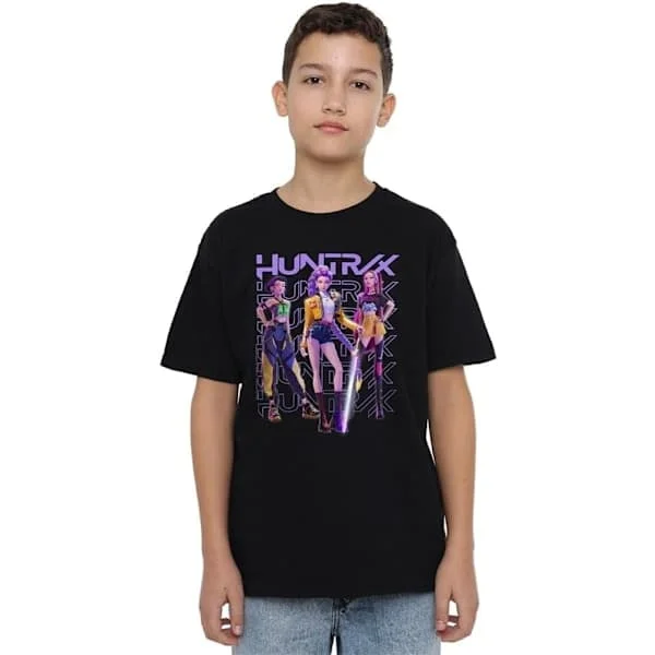 K-Pop Demon Hunters T-paita Laivastonsininen, Lasten paita 100cm laivastonsininen