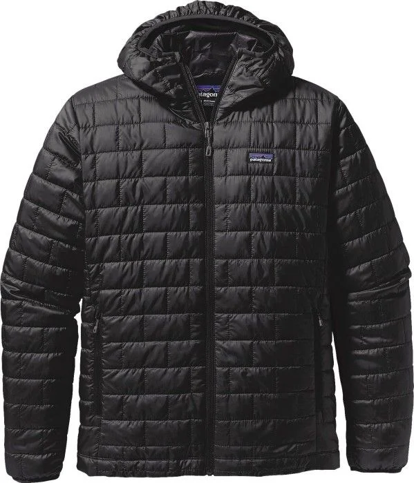 Patagonia Nano Puff Hoody -takki, musta