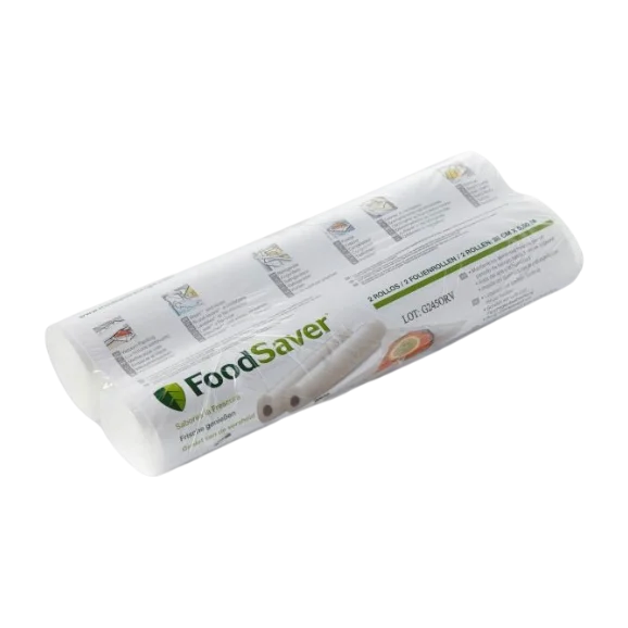 FoodSaver Vakuumrullar 28 cm. 2 rullar á 5,5 m FSR2802