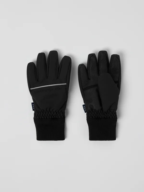 Polarn O. Pyret - Waterproof padded gloves - 6 - Childrenswear - black