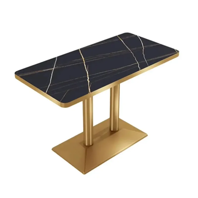AliExpress - Gastronomiemöbel Bistrotisch quadratisch Schwarz-Gold für Café Bar Restaurant Hotel, Versand aus Deutschland M-HJJ-120