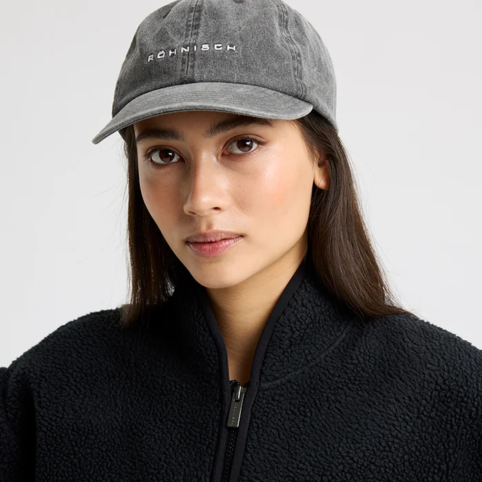 Röhnisch Juno Caps Black Wash