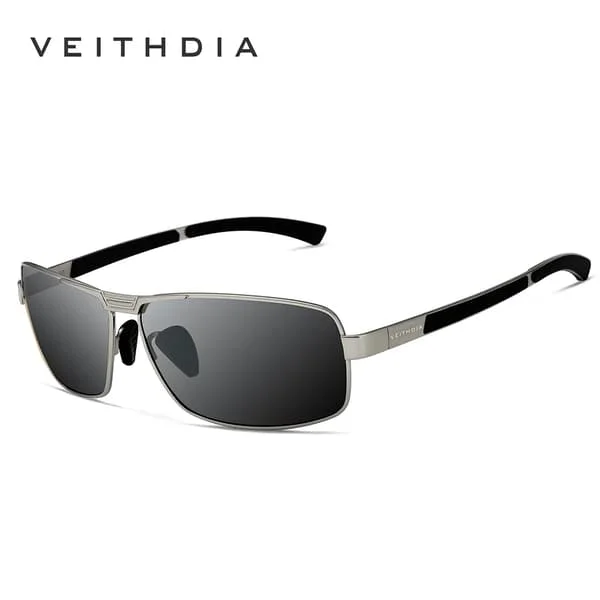 VEITHDIA Solbriller Menn Merke Designer Kjøre Mote Polarisert UV400 Linse Unisex Vintage Briller Herre Briller For Kvinner VT2490