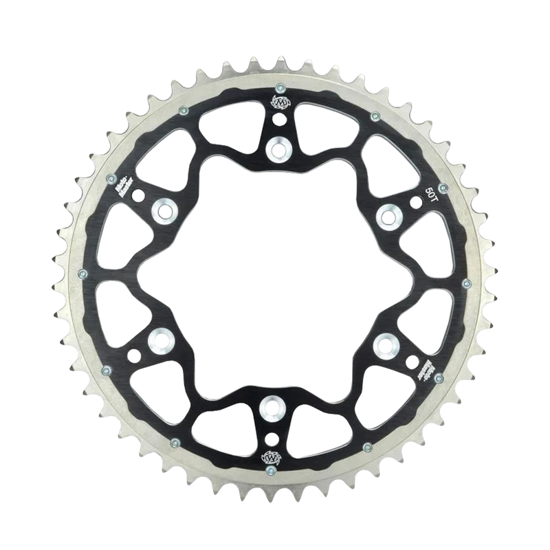 Moto-Master Fusion Series 520 Dual Ring Rear Sprocket Black - Suzuki RM-Z 250 2004-2006