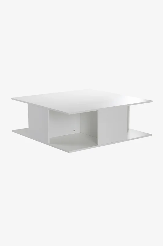 Jotex - Sohvapöytä 100x100 Cm Valkoinen Valkoinen - CAYDEN - Osta Sohvapöydät Jotex