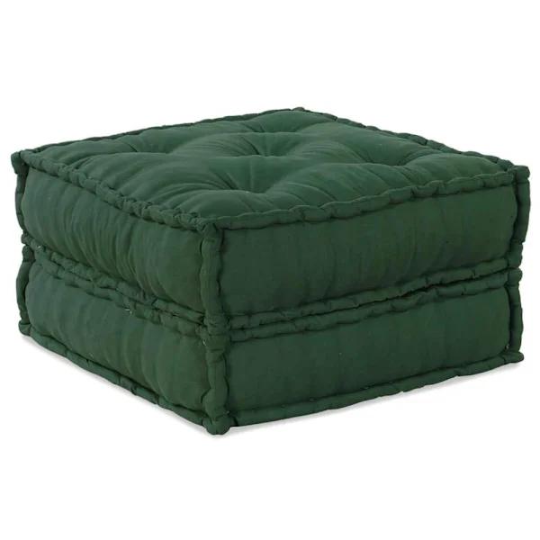 Modulär soffa grön 70x70x36 tyg