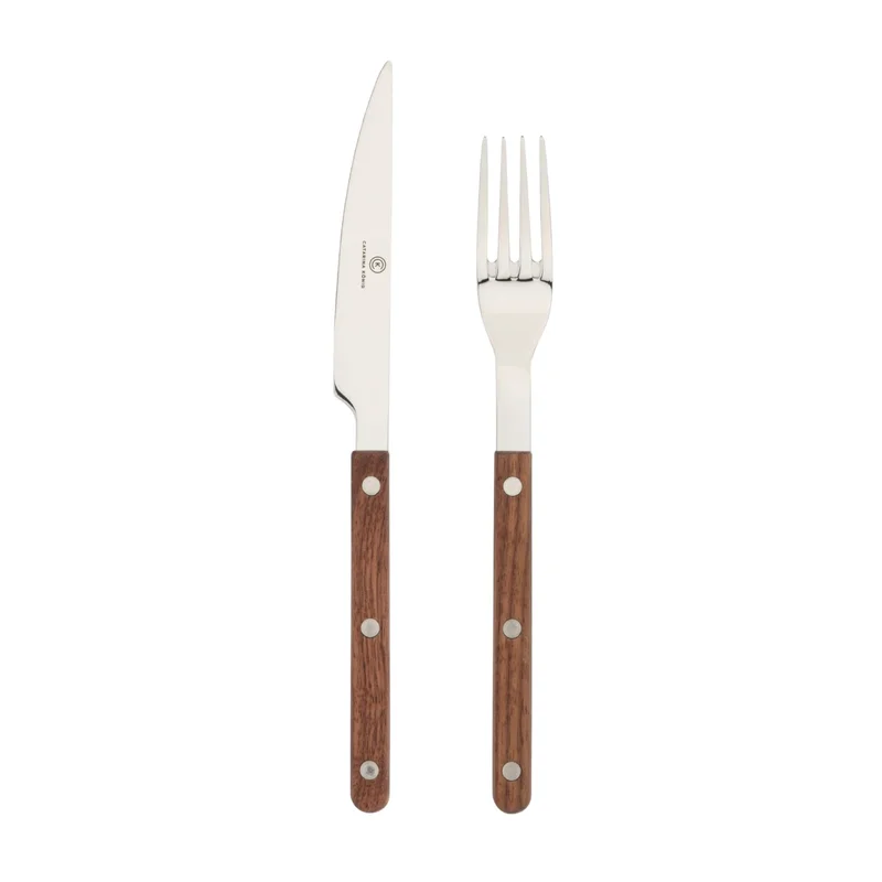 Catarina König Grillbestick Wood Collection 12-pack | Dukning & Servering > Bestick > Grillbestick | Bagaren och Kocken