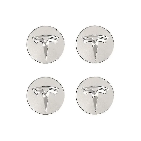 Tesla Model3/x/s/y Hjulkapsel Hjulkapsel Hjulkapsel Modifikationstilbehør Sølv
