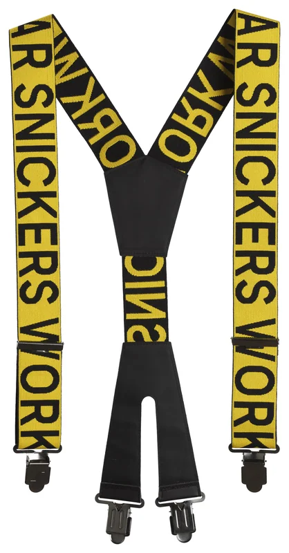 Snickers Workwear 9064 Henkselit Keltainen/musta, Vaatteet