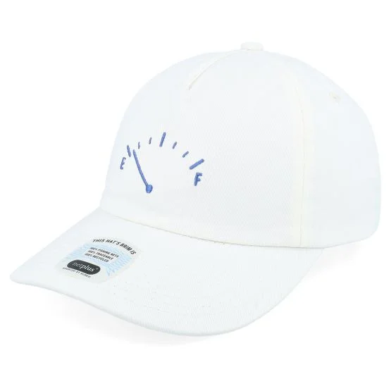 Brixton - Running On Empty Hat Off White Dad Cap Unconstructed White Cap - @ Hatstore