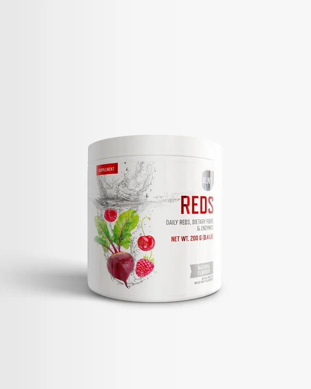 Reds næringspulver - 200 g - XLNT Sports - Kosttilskud, Vitaminer