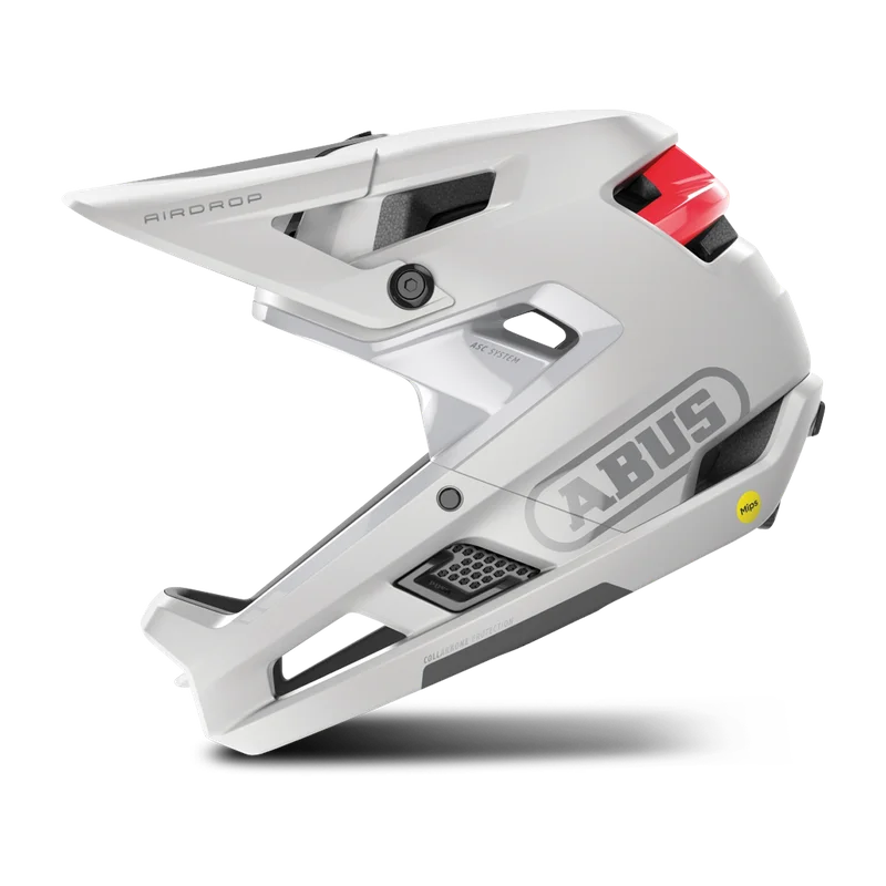 ABUS AirDrop MIPS Downhill MTB Helmet Polar White L-XL