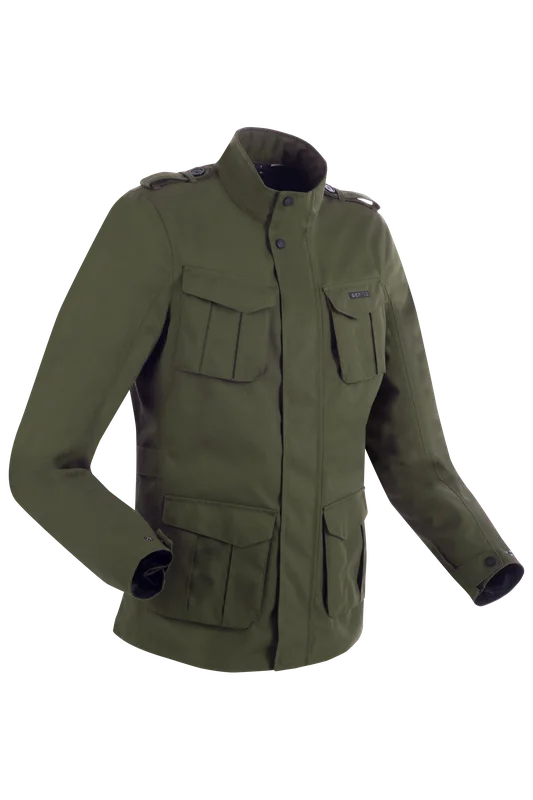 Motorradjacke Bering Norris Evo Khaki L