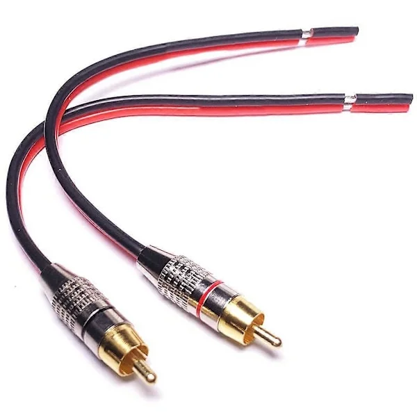 Højttalerkabler til RCA-stik Adapter, 2-kanals (30 cm)