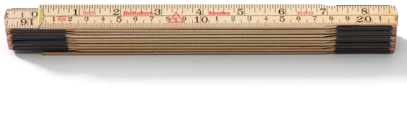Hultafors 61 Tommestok 2 meter, Måleinstrument