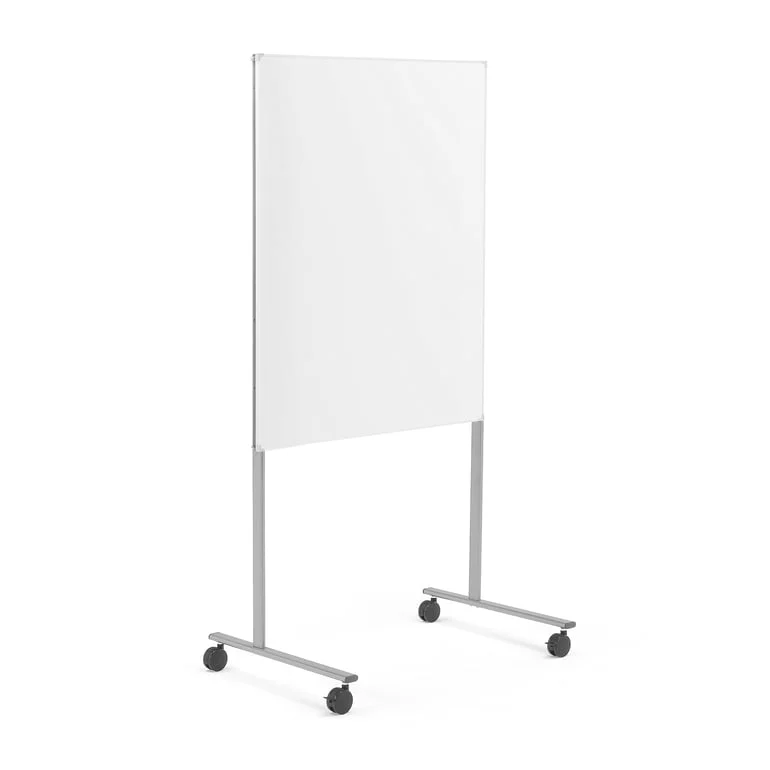 Mobile whiteboard DORIS, 1005x1205 mm
