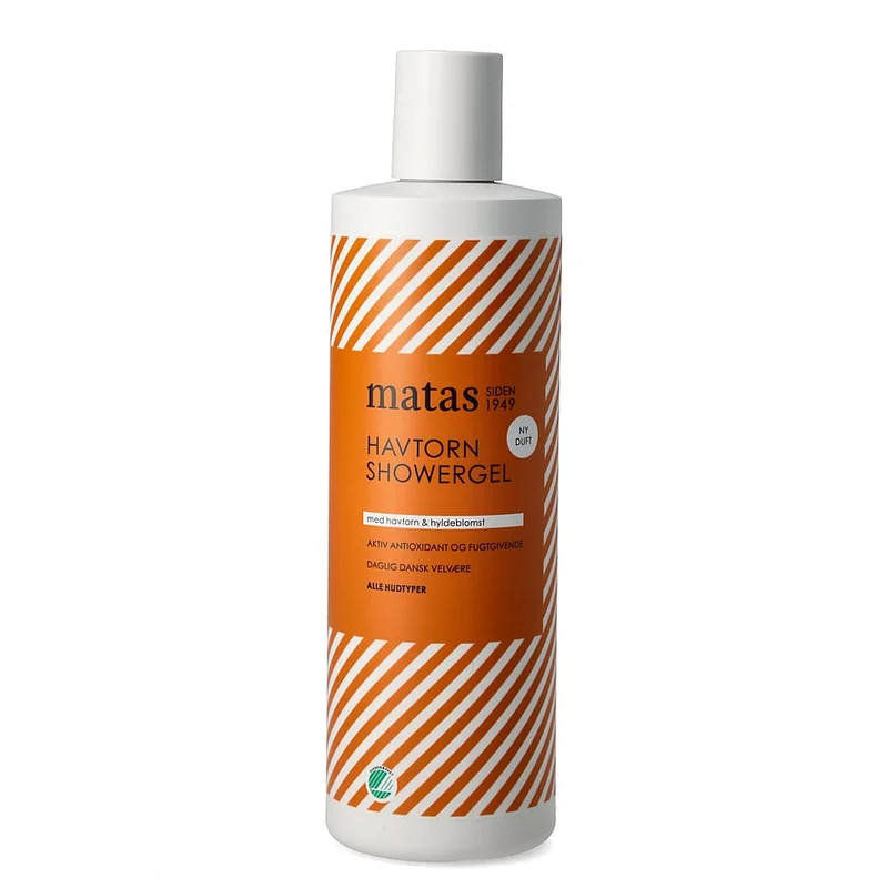Matas Striber Havtorn Showergel 500 ml, Hudpleje, Kropspleje, Bodyshampoo