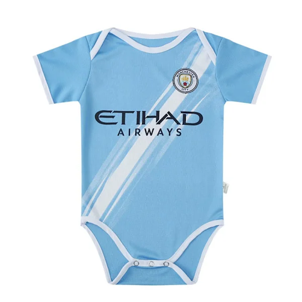 25-26 Manchester City Koti Vauvan Body Jumpsuit Potkupuku Jalkapallopuku