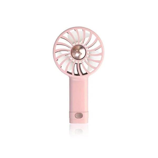 Handhållen Mini Fläkt Kylande Aromaterapi Liten Fläkt Inbyggd Aromaterapi USB-Laddning Tyst Liten Fläkt W