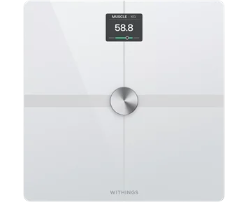 Withings Body Smart - White - Appkompatibel personvåg med avancerade mätningstekniker