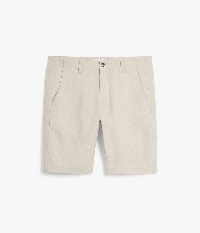 Kappahl | Linneshorts Ljusbeige 30 | Herr