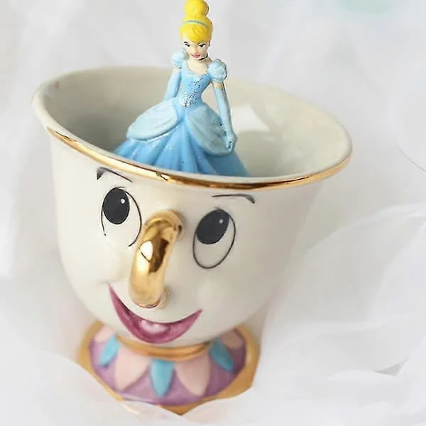 Cartoon New Beauty and the Beast Teapot Mug Tea Pot Set Birthday Gift Single Cup