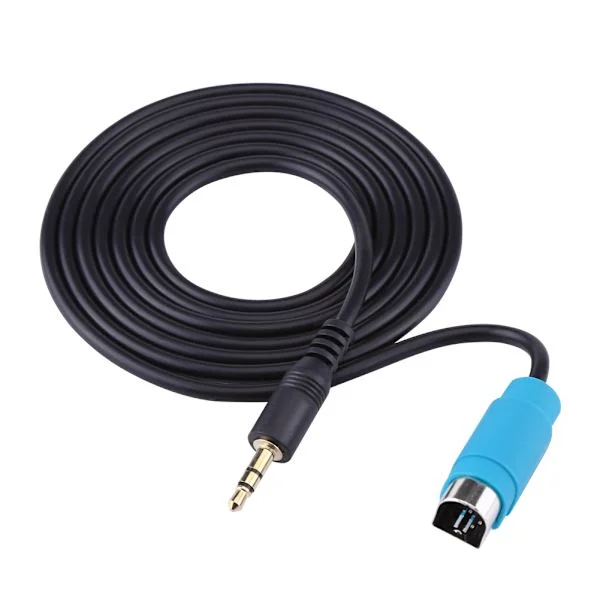 Audio AUX-indgangskabel Fullspeed til Mini Jack-adapter til Alpine CDA CDE IVA