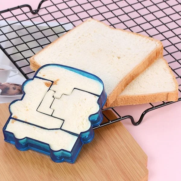 Børne Sandwich Udskærer Maker DIY Kage Toast Brød Udskærer Form Køkkenmateriale Bil