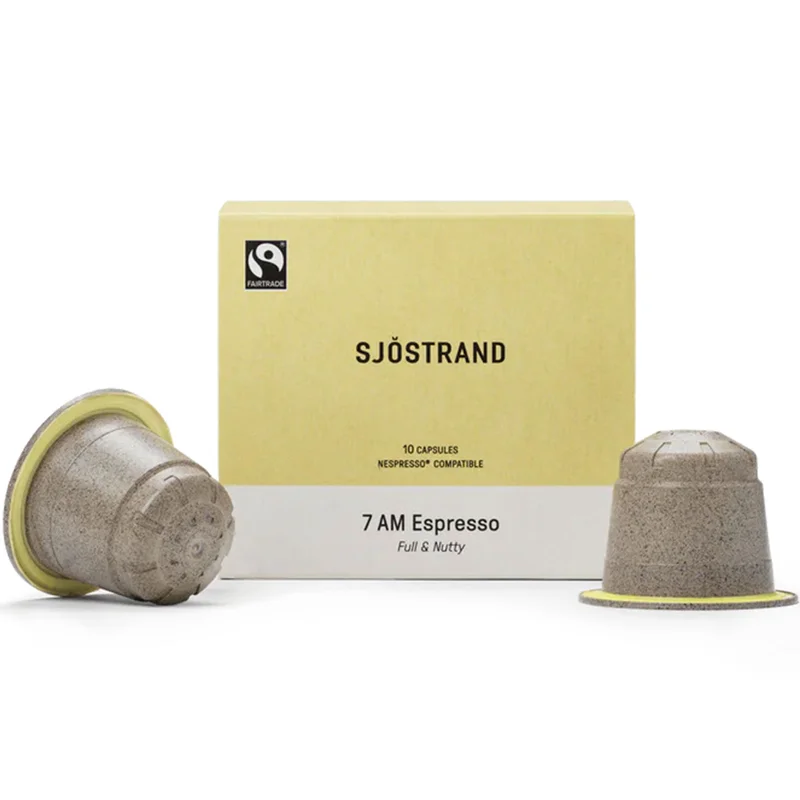 Sjöstrand coffee 7 AM Espresso kaffekapslar 10 pack | Matlagning > Skafferiet > Te- och Kaffekapslar > Kaffekapsler | Bagaren och Kocken