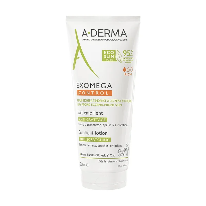 A-DERMA Exomega Control Anti-Scratching lotion 200 ml, Hudpleje, Skincare Til Børn, Babysalve