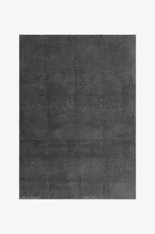 KM Home - Luggmatta Castello - Grå - Lugg & ryamattor - 80X150 - Från Homeroom