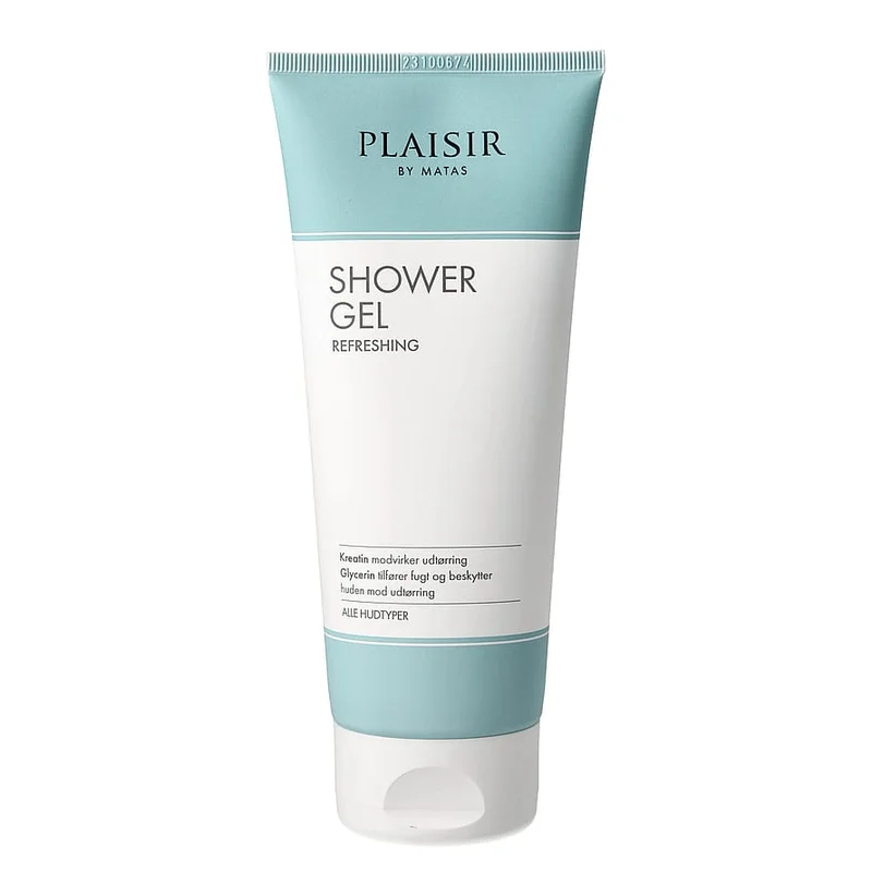 Spar 30% • Køb 2, Plaisir Refreshing Shower Gel 200 ml, Hudpleje, Kropspleje, Bodyshampoo