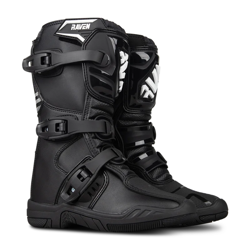 Raven Commander MX Boots Youth Black 36
