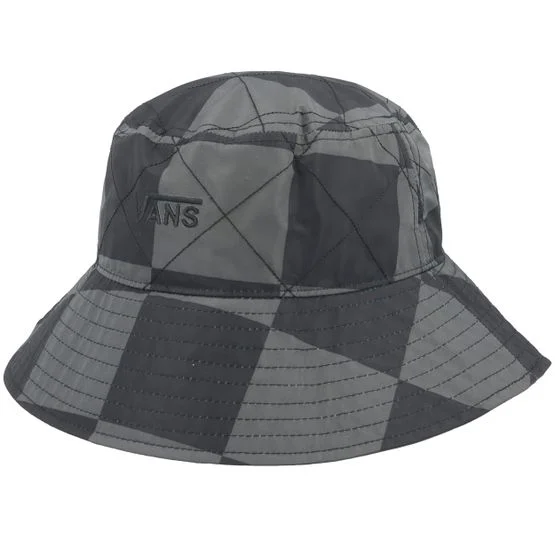 Vans - Sort bucket Hat - Mckinley Hat Black/Asphalt Bucket @ Hatstore