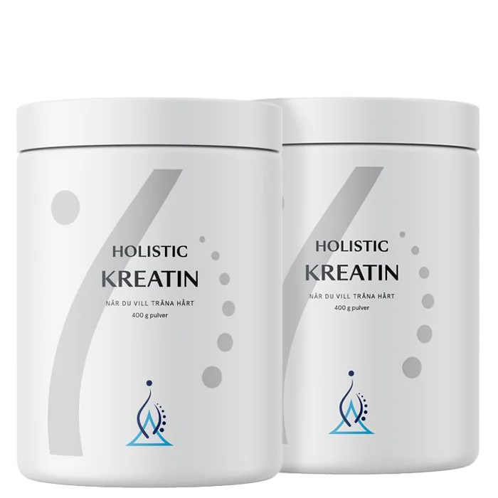 Holistic 2 x Kreatin 400 g Naturell