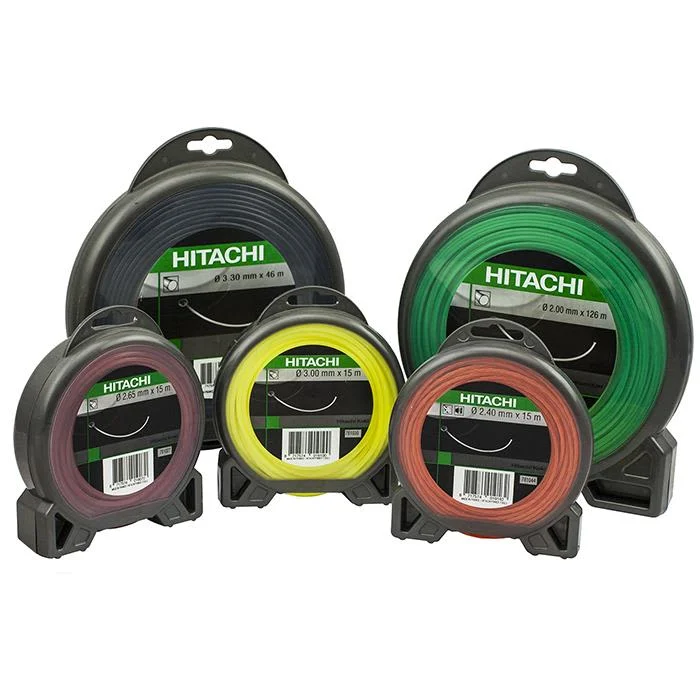 HiKOKI 66781004 Trimmertråd 2,4 mm 15m, Trädgårdsmaskiner