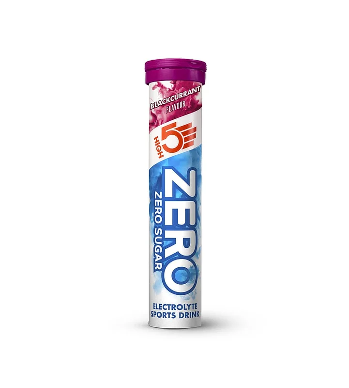 High5 ZERO Elektrolytdrik Blackcurrant 20 stk., Sport & Velvære, Protein & Energi, Elektrolytter