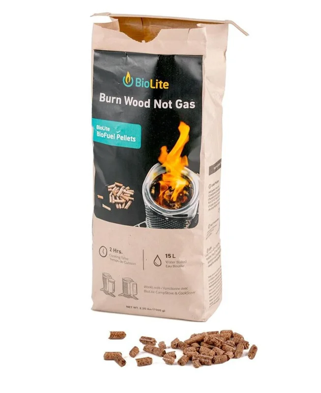 Biolite Campstove Bio fuel 1KG Brun