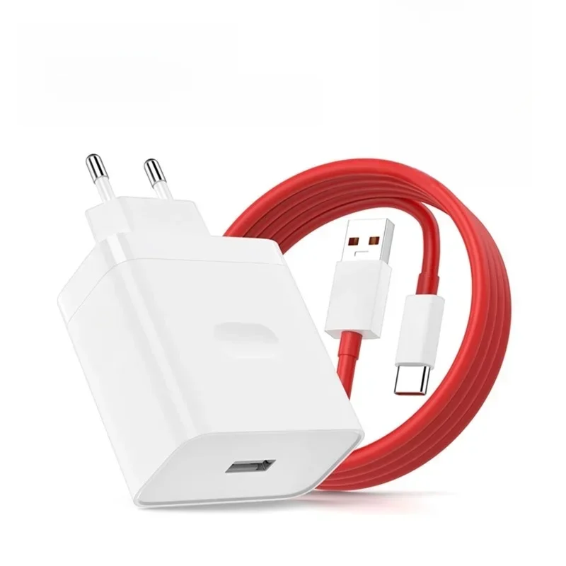 AliExpress - Chargeur mural rapide OnePlus 80W SuperVOOC EU pour OnePlus 10 Pro 11 12 13 15 Nord 4 5 CE 2 3 Lite OPPO Realme, câble USB Type C