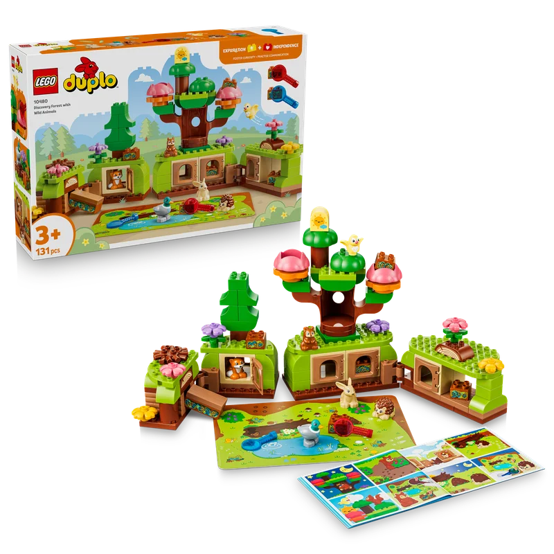 DUPLO Town Upptäckarskog med vilda djur 10480 - LEGO DUPLO Upptäckarskog med vilda djur 10480
