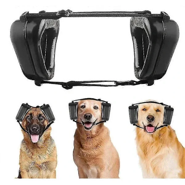 Høreværn til hunde, lydisolerende høreværn til hunde, støjreducerende hovedtelefoner til hunde, høreværn til hunde sort