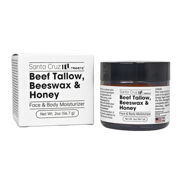 Honey Tallow Balm Anti-Aging Skincare For Women, Long-Lasting Moisturizing Skincare Balm, for Normal Oily Dry Even Skin (1 pc)