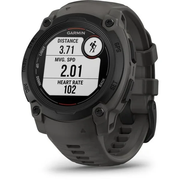 Sportklocka - GARMIN - Instinct E - 40 mm - Svart/Grå kol