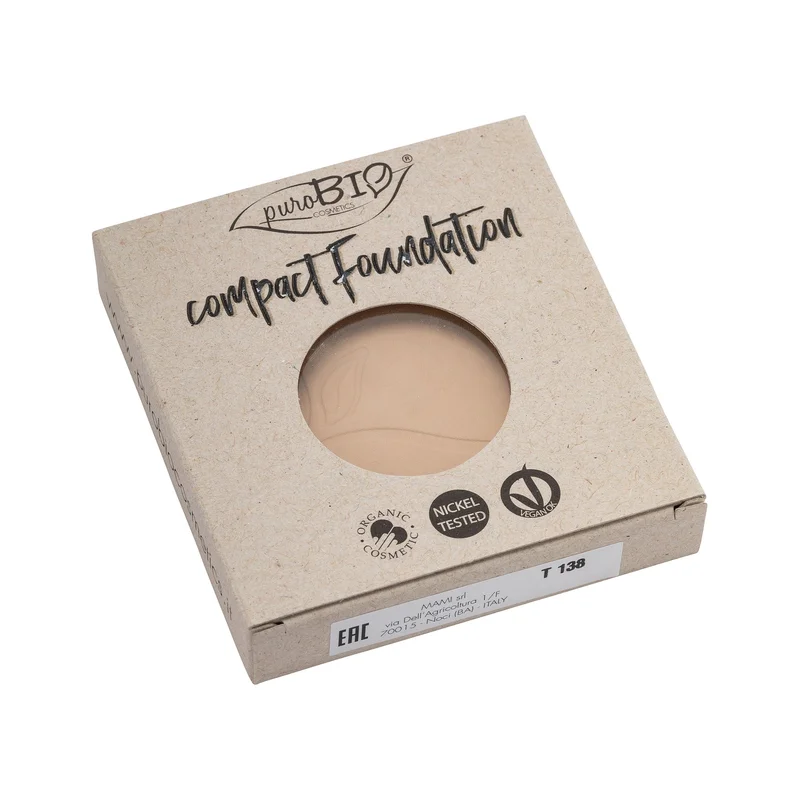 puroBIO Compatto Fondotinta Refill 02 - Fondotinta compatto