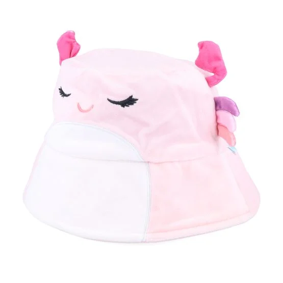 Difuzed - Squishmallows Cailey Pink Bucket Bucket Pink Hat - @ Hatstore