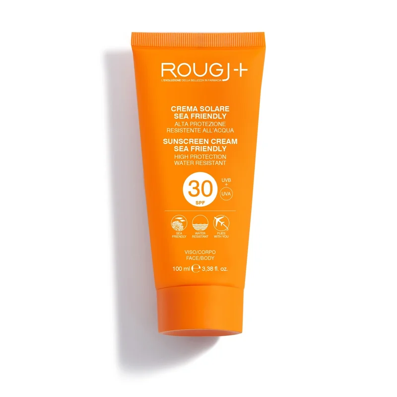ROUGJ Crema Solare SPF30 100ml - Crema solare corpo alta prot.