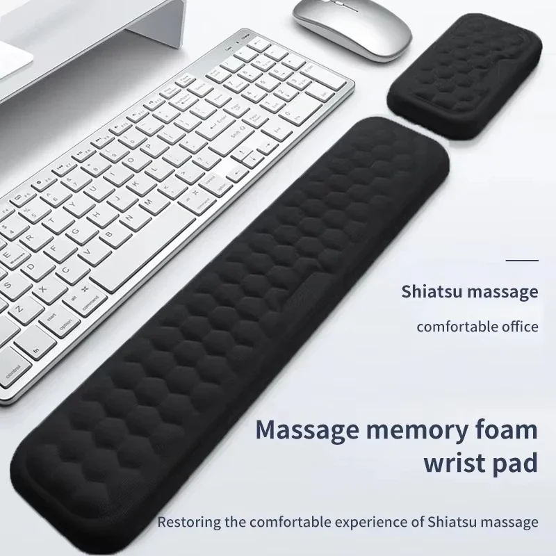AliExpress - Tastatur Maus Handgelenk Rest Pad Memory Foam Hand Rest Unterstützung Unterstützung Ergonomische Handgelenk Kissen Pad Memory Foam Für 