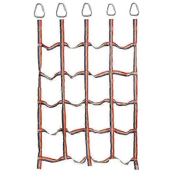 Klatrenett for Innendørs/Utendørs Bruk (183 cm x 145 cm) Lekeplassnett, Huskenett, Klatrenett for Barn
