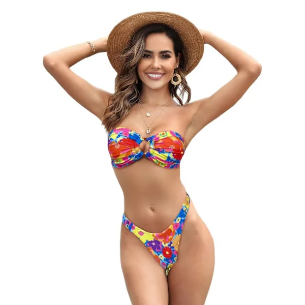 Dame bikini badedragt todelt, strop bikini badedragt todelt badedragt
